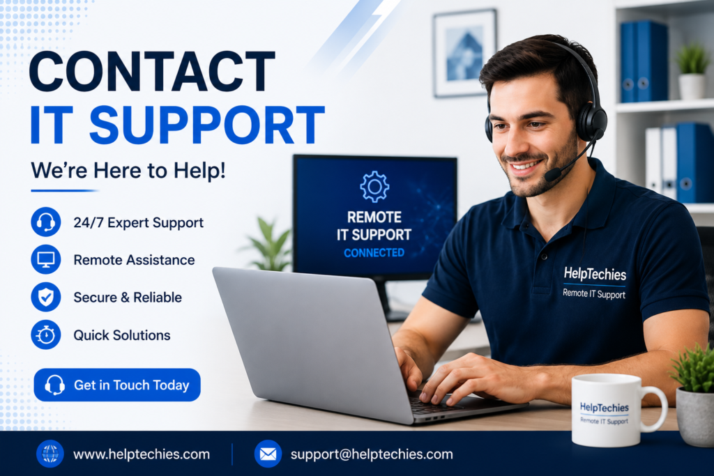 contact IT support